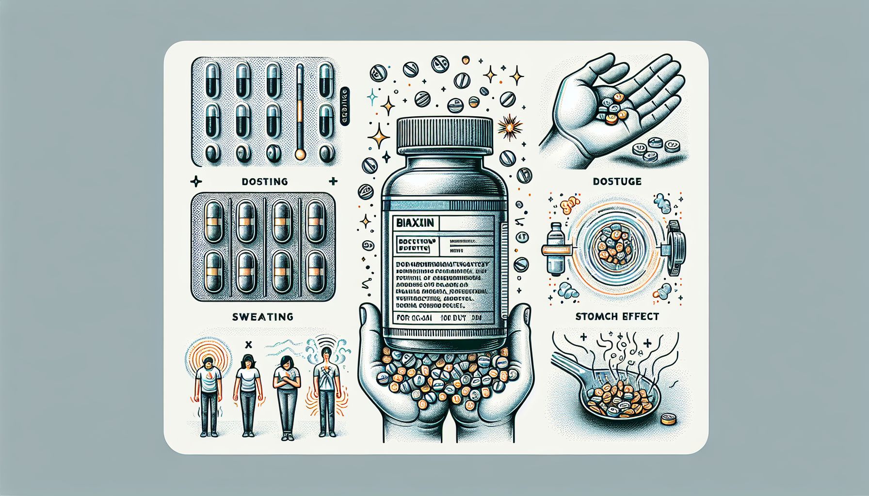 Imagen de Biaxin, antibiótico para infecciones bacterianas